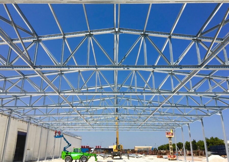 Senza titolo Struttura per capannone