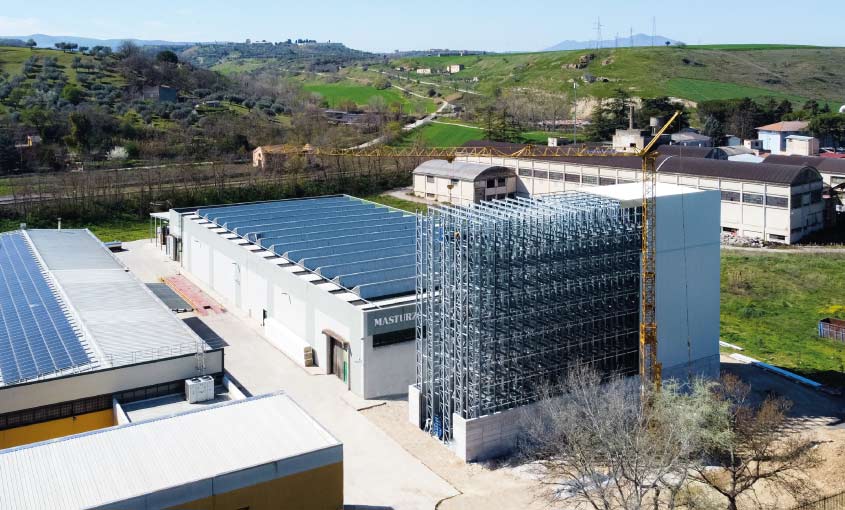 Magazzino automatico Oleificio Masturzo | Scaffsystem